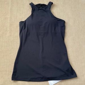 Fabletics Black High Neck Strappy 'Delilah Tank' Top